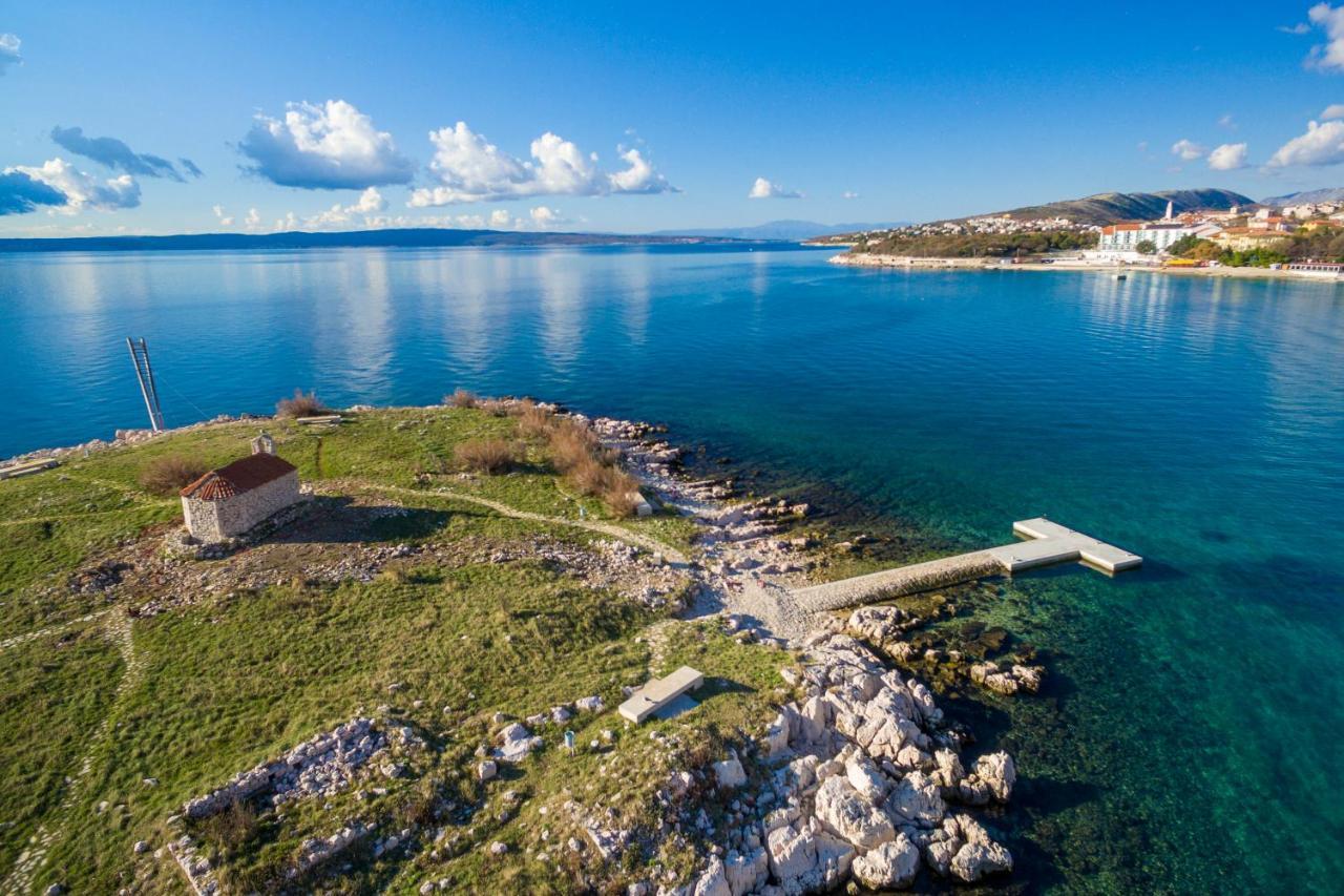 Apartmani Gabrijel Novi Vinodolski Εξωτερικό φωτογραφία